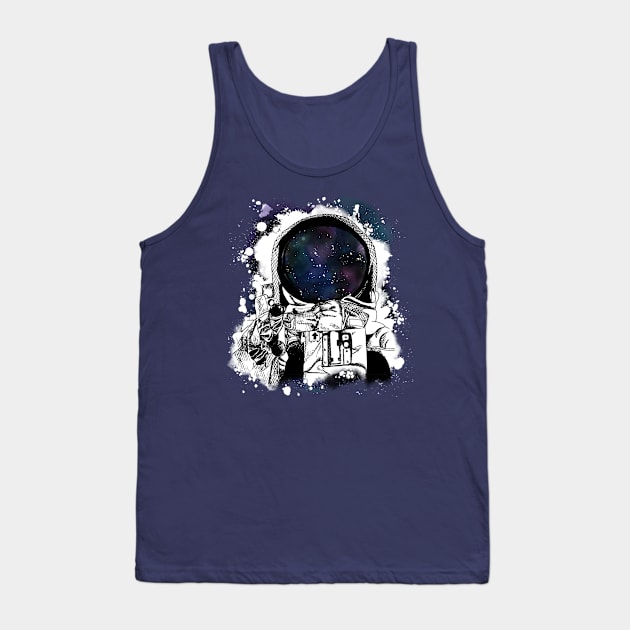 Impossible Astronaut Tank Top by JessiLeigh